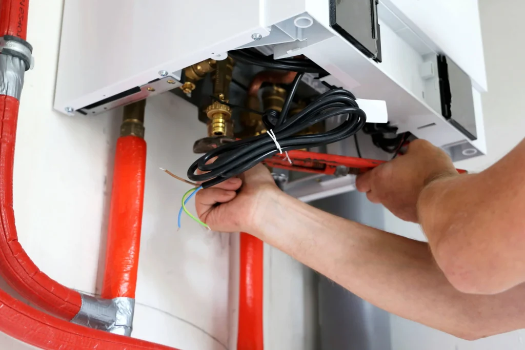 stock photos have been used for illustration purposes only, repair boiler origin