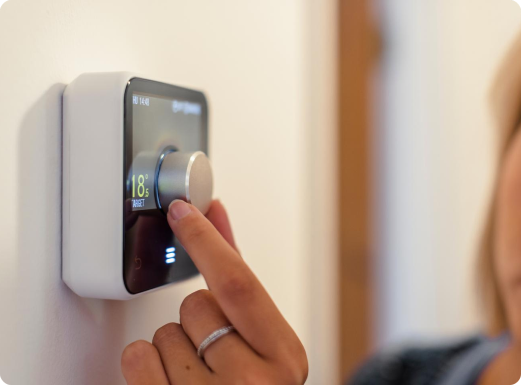 the hive thermostat lets you control your home’s warmth easily