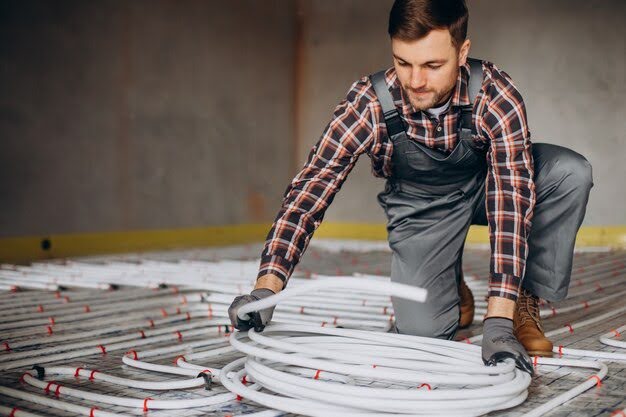 how to lay underfloor heating