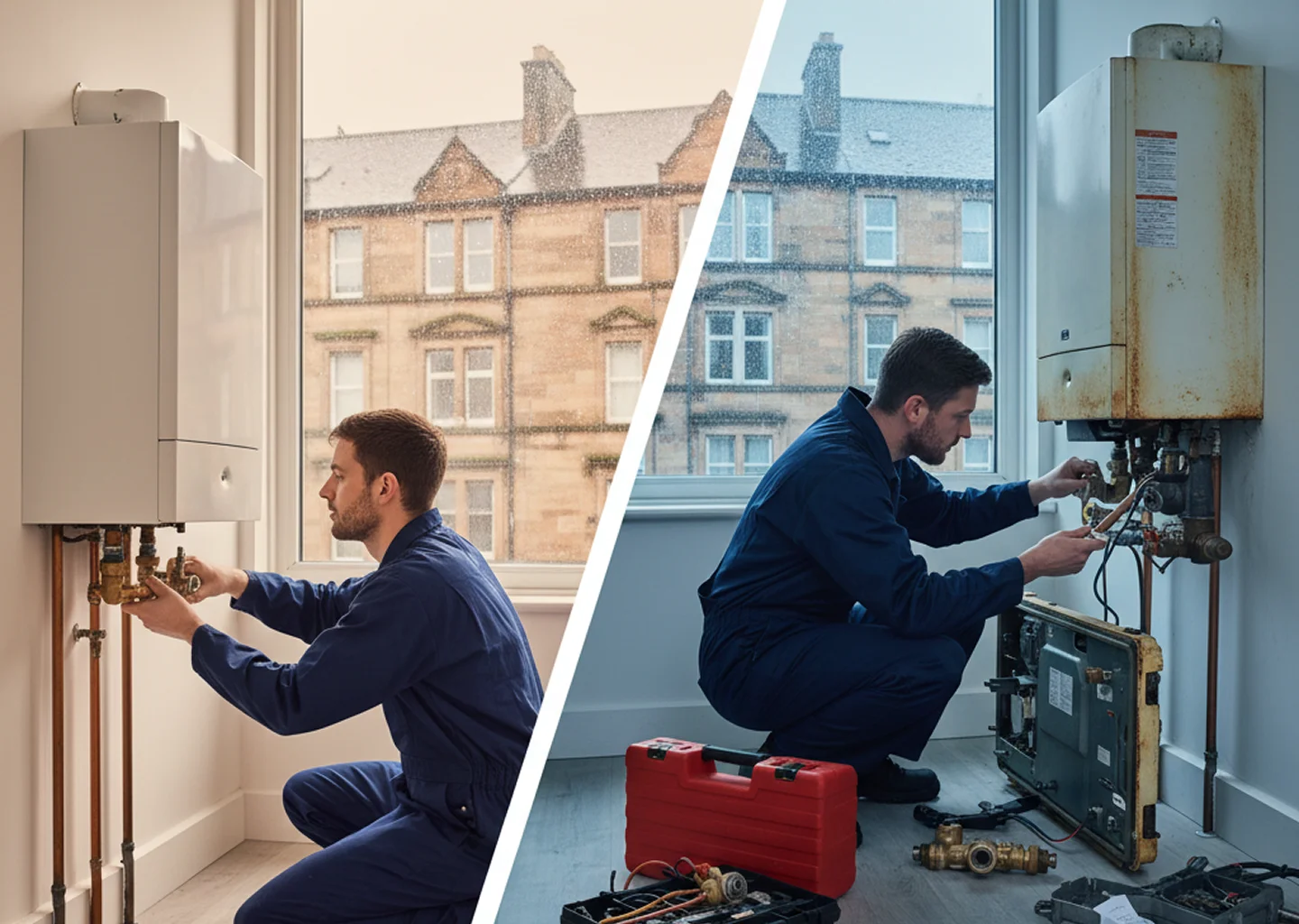 Cost for New Boiler Installation vs Repeated Repairs in Glasgow